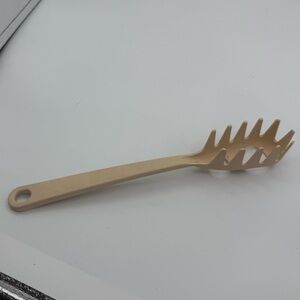 Vintage Tailor Made Products Beige Spaghetti Pasta Fork